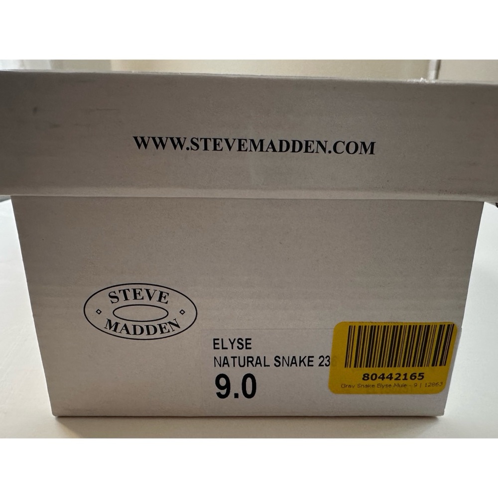Steve Madden Elyse Snake Mule - Picture 6 of 6